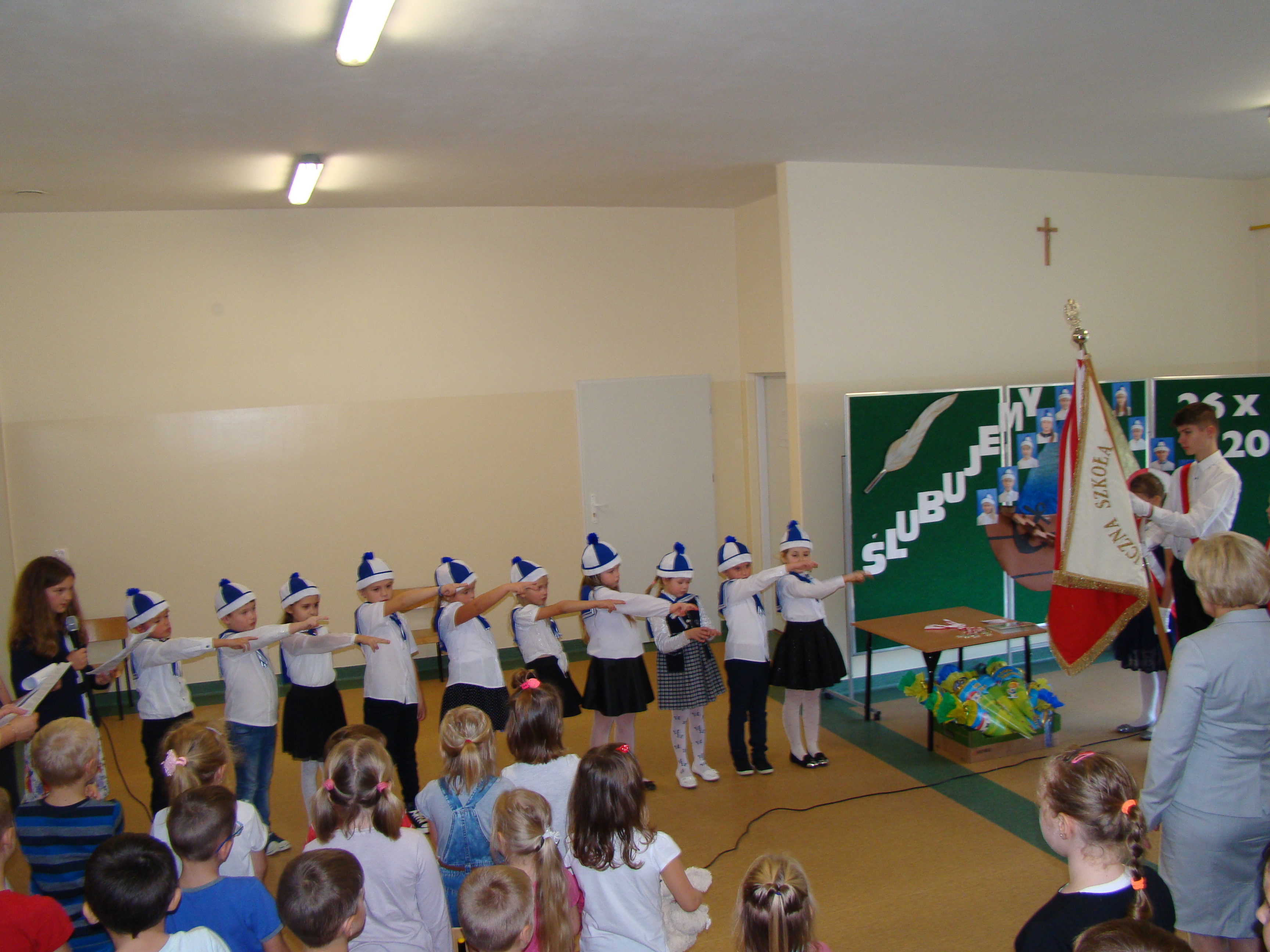 Pasowanie pierwszoklasistów