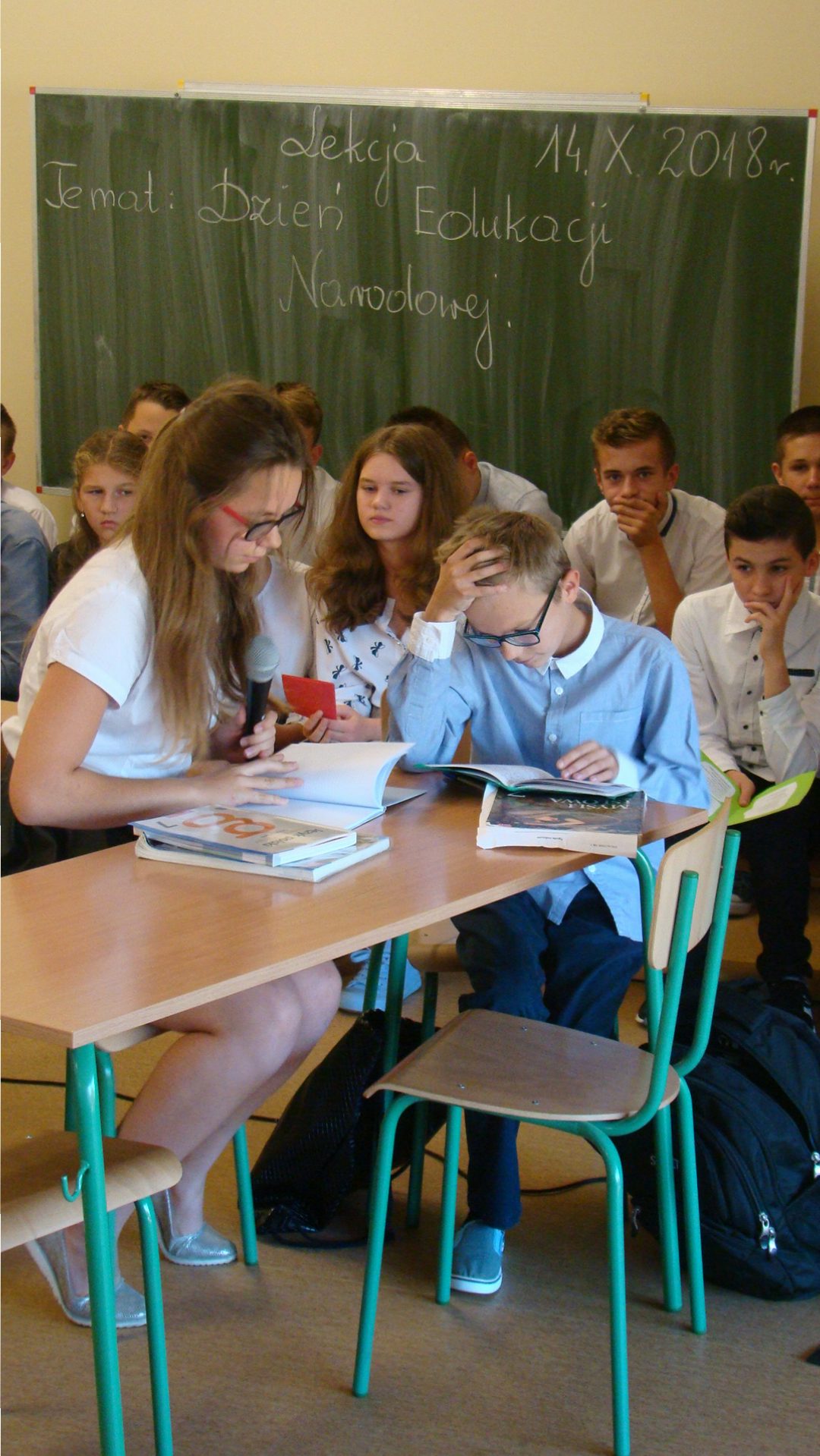 Akademia z okazji Dnia Edukacji Narodowej w naszej szkole