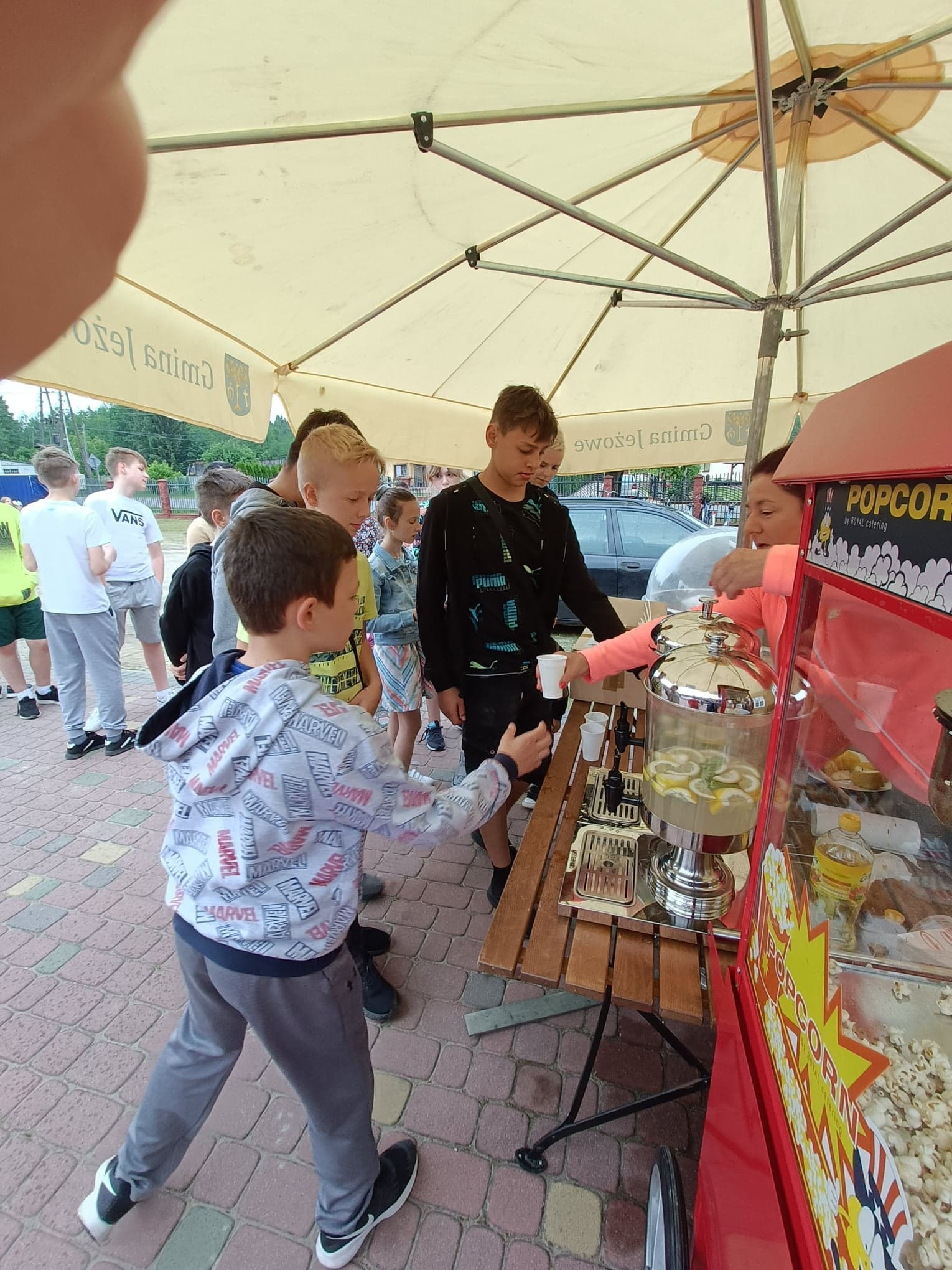 Popcorn i wata cukrowa