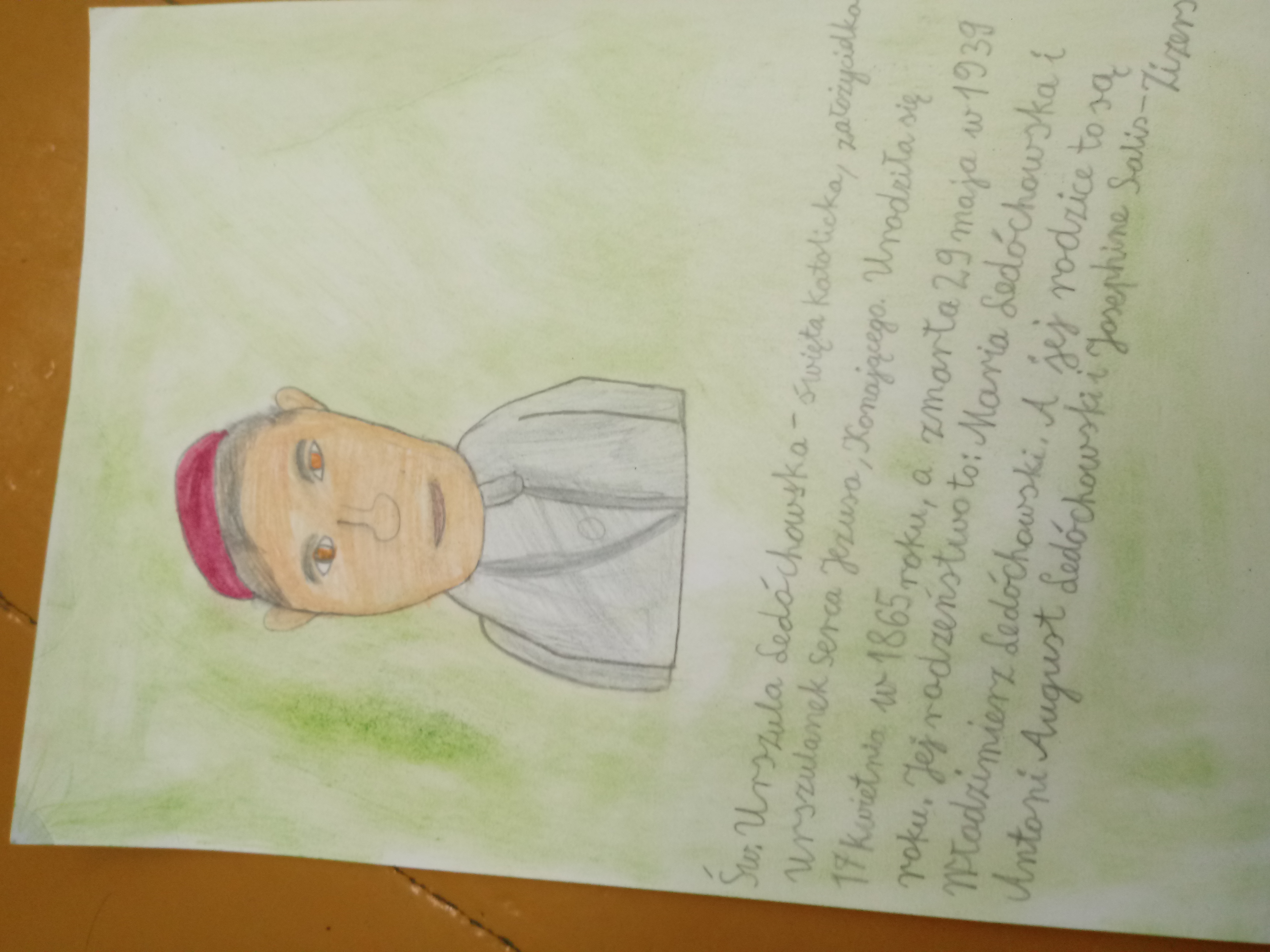 KLASOWY KONKURS KLASY II  „ŚW. URSZULA LEDÓCHOWSKA  –  PATRONKA NASZEJ SZKOŁY”