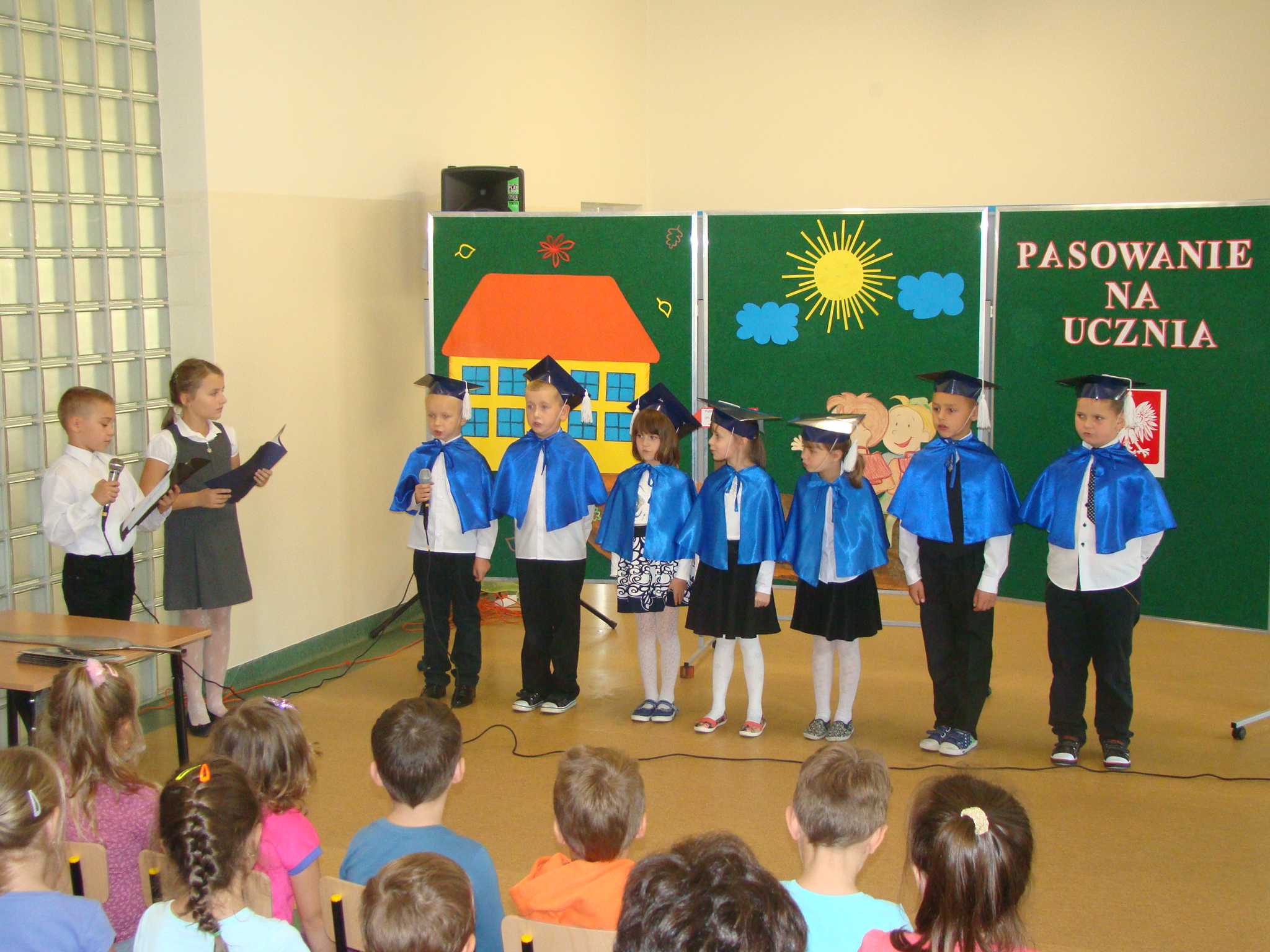 Pasowanie uczniów klasy I