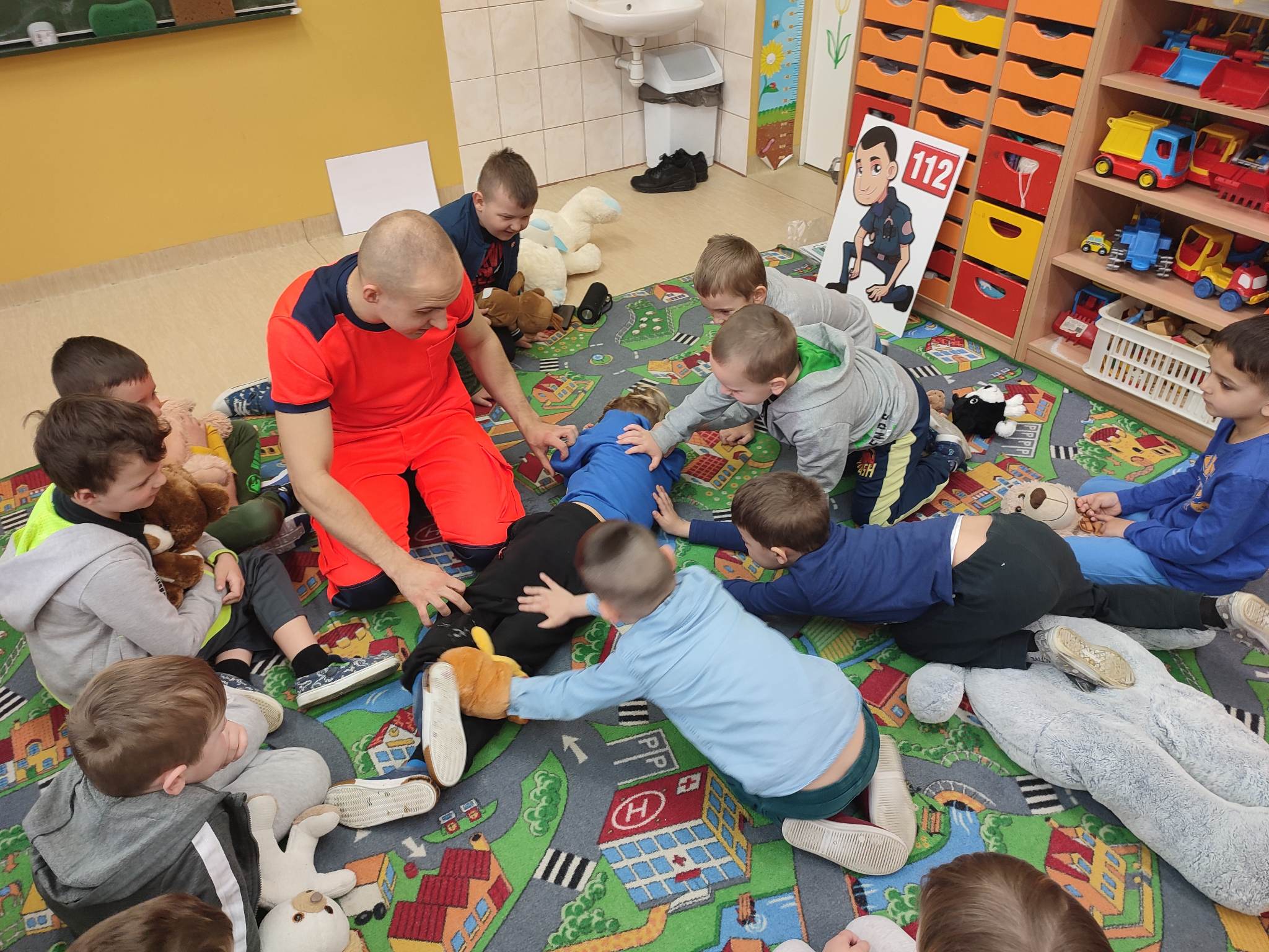 Warsztaty z pierwszej pomocy dla przedszkolaków